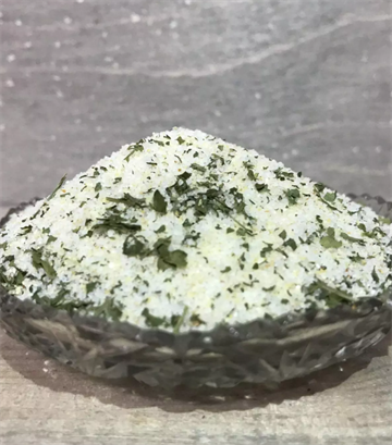 Hvidløgssalt med persille 150 gram